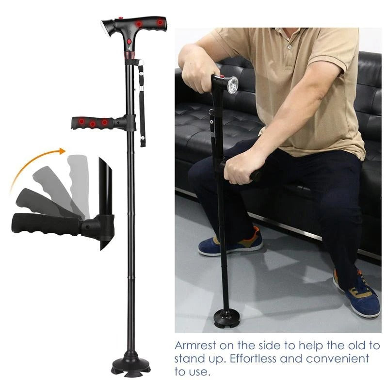 Collapsible Telescopic Folding Cane - Always Weekly Wellness
